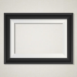 LAMINATED PHOTO FRAME 12*15 (Landscape / Portrait - Single Piece) (2 INCH)